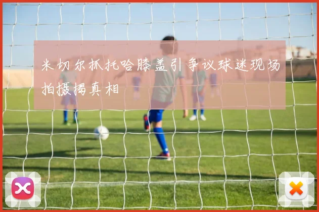 米切尔抓托哈膝盖引争议球迷现场拍摄揭真相